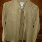 LIZ CLAIBORNE Women's Blouse - Brown - Size M *