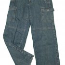 Womens Blue LIZ CLAIBORNE Denim Jeans 12 X 32 NWT 100% Cotton