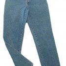 Womens Blue NEW YORK & COMPANY Classic Button Fly Denim Jeans 10