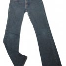 Womens Blue LONDON JEAN Denim Jeans 6 Cotton Blend Flat Front