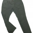 Womens Gray NEW YORK & COMPANY Low Rise Skinny Leg Denim Jeans 12