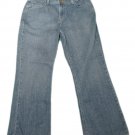 Womens Blue LEVI STRAUSS Mid Rise Boot Cut Denim Jeans 12S Misses