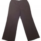 Womens Gray KASPER Dress Pants 14P X 29 1/2 100% Polyester