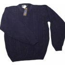 Mens Blue ETCHINGS Pullover Sweater Medium NWT