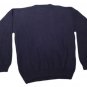 Mens Blue ETCHINGS Pullover Sweater Medium NWT