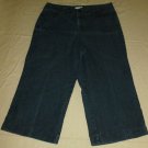 Womens Blue CHRISTOPHER & BANKS Pants Capris 8