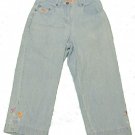 Womens Blue CHRISTOPHER & BANKS Denim Capris 4