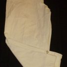 SAG HARBOR Women's Pants Capris - White - Size 12 - EUC *