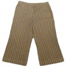 Womens Gray Green Tan NEW YORK & COMPANY Stretch Capris 10