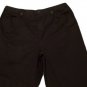 Womens Black WHITE STAG Stretch Capris 12 Ladies