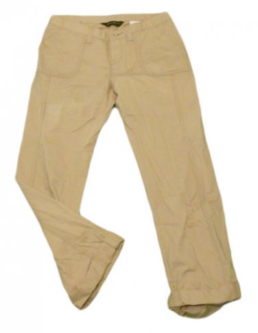 Womens Brown EDDIE BAUER Capris Pants 6P