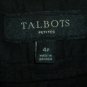 Womens Black TALBOTS Capris 4P Cotton Blend