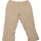 Womens Brown STYLE & CO Capris 10