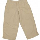 Womens Brown WHITE STAG Capris 10P Ladies
