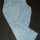 Womens Blue LIZ CLAIBORNE CRAZY HORSE Pants Capris 12