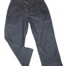 Womens Blue LEE RIDERS Denim Capris 6M