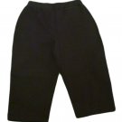 Womens Black TALBOTS Capris PS