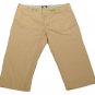Womens Brown OLD NAVY Low Waist Capris 16