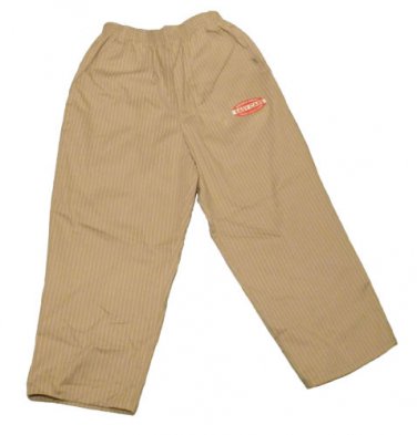 Womens Brown Tan CHIC Wrinkle Resist Capris 8 NWT