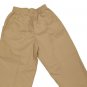 Womens Brown Tan CHIC Wrinkle Resist Capris 8 NWT