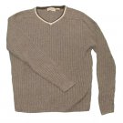 Mens Gray ST JOHN'S BAY Pullover Sweater Medium