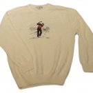 Mens Off White CYPRESS LINKS Pullover Sweater XL