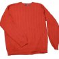 Mens Red IZOD Pullover Sweater XL