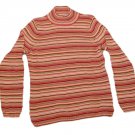 Womens Black Red White LIZ CLAIBORNE LIZ & ME Pullover Sweater Medium