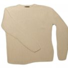 Mens Off White EDDIE BAUER Pullover Sweater Large