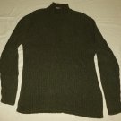 ST JOHN'S BAY Men's Pullover Sweater - Green/Brown - Size Medium - EUC *