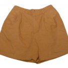 Womens Brown HUNT CLUB Pleated Shorts 14