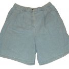 Womens Blue INVESTMENTS Denim Shorts 14P