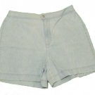 Womens Blue LIZ CLAIBORNE Denim Shorts 12