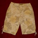 Womens Tan Brown Yellow CARIBBEAN JOE Shorts 8