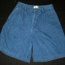Womens Blue TALBOTS Denim Shorts10