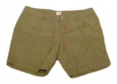 Womens Green MOSSIMO SUPPLY CO Casual Shorts 13