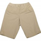 Womens Tan STUDIO WORKS Casual Shorts 8