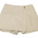 Womens Tan CAROLINA BLUES Skorts 10 100% Cotton