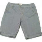 Womens Blue White VENEZIA Casual Shorts 18