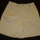 Womens Brown LIZ CLAIBORNE Shorts 10  100% Cotton