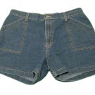 Womens Blue LEVIS Camp Short Denim Shorts 14 Misses