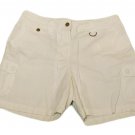 Womens Off White JONES NEW YORK Casual Shorts 10