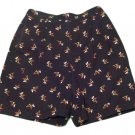 Womens Blue Green White LIZ CLAIBORNE Pleated Shorts 8