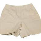 Womens Tan ST JOHN'S BAY Casual Shorts 12