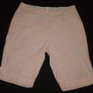Womens Pink White WEATHERPROOF Shorts 12