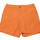 Womens Orange EDDIE BAUER Casual Shorts 16