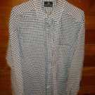 STRUCTURE Men's Shirt - Black & White - Size XL *
