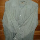 TOMMY HILFIGER Men's Shirt - Green - Size 16 1/2 - EUC *