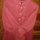 NAUTICA  Men's Corduroy Shirt - Maroon - Size 17 - EUC