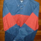 NAUTICA Men's Shirt   Blue Maroon   Size Large  EUC *